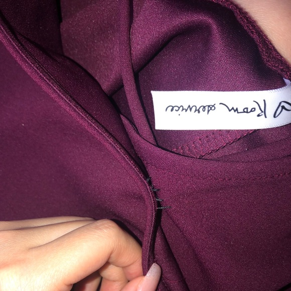 M BOUTIQUE BODYCON WRAP FROMT MIDI DRESS - Picture 4 of 5